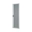 BPZ-DMT-600/20-R-P Transparent door (sheet metal), 3-point locking mechanism with clip-down handle, right-hinged, IP55, HxW=2030x570mm thumbnail 4