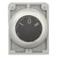 M30C-FW3 Changeover switch, RMQ-Titan, With rotary head, momentary, 3 positions, inscribed, Metal bezel thumbnail 9