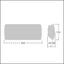 VOYAGER SOLID L MS HP ECD WH - LED emergency luminaire thumbnail 3