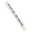 Busbar support 3-pole for drilled busbars 60 - 120 x 10mmý, (The price is shown without markup on metals. Request a quote for accurate information) thumbnail 1
