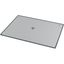 XLST5A858 Bottom-/top plate, closed Aluminum, for WxD = 850 x 800mm, IP55, grey thumbnail 4