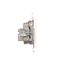 Blind element with metal support, white thumbnail 1