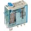 Mini.ind.relays 1CO 16A/12VDC/Agni+Au/Test button/LED/Mech.ind (46.61.9.012.5074) thumbnail 2