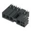 PCB plug-in connector, male header, closed side, Middle flange, THT/THR solder connection, 7.62 mm, Number of poles: 5, 270°, Solder pin length (l): 2.6 mm, tinned, black, Box thumbnail 2