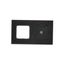 Light push button with indicator light, LED not replaceable Color: blue, (module), 10AX, quick connection, black matt thumbnail 2