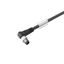 Sensor/actuator line, M8, Number of poles : 5, 3 m, pin, 90&deg;, Shielded: No, LED: No, Sheath material: PUR, Halogen: No thumbnail 2