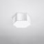 CEILING LAMP SUNDE 15 WHITE E27 2X60W IP20 thumbnail 2