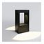 BLACK BOLLARD 23cm 10W CCTV IP65 230V thumbnail 1