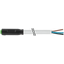 M8 female 0° A-cod. snap-in with cable PUR 3x0.25 gy UL/CSA+drag 30.0m thumbnail 1