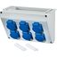Connection Box, 6x16A 2p+PE 230V Schuko, Breedte 270mm (FP CB 218) thumbnail 4