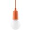 Hanging lamp DIEGO 1 orange E27 1x60W IP20 thumbnail 2