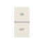 Rocker cover ON/OFF symbol - 1M - White thumbnail 1