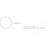 WHITE 10W WW IP20 230V thumbnail 3