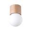 BOOMO 8 CEILING LAMP NATURAL WOOD G9 1X8W IP20 thumbnail 1