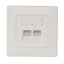 DE-EMBEDDED LINE Data Outlet 2xRJ45 shielded 10GB Class Ea thumbnail 3