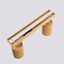 STYLISH GOLDEN SPOTLIGHTS ON A CEILING STRIP FROM THE KARBON FAMILY FOR THE HALLWAY thumbnail 9