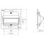 Central plate for RDM single module, A.x/C.x/S.x/B.x/Q.x/K.x matte white thumbnail 2
