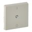 Cover plate Valena Life - double-pole illuminated / with indicator - ivory thumbnail 1