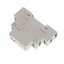 bistable relay 230V 1NC + 1NO, DIN rail mounting thumbnail 3