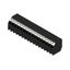 Printed circuit board terminals, 3.81 mm, Number of poles: 16, 135°, Solder pin length (l): 1.5 mm, black, PUSH IN with actuator, Clamping range, max. : 1.5 mm², Tube thumbnail 4