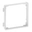 Adaptor for 50 x 50 mm mechanisms Valena Life - DIN 49075 - white thumbnail 1