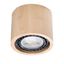 SPOT BASIC 1 NATURAL WOOD GU10 1X40W IP20 thumbnail 1