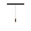 LALU®, pendant light, 48V, Led Base, Mix&Match, 150cm, 8W, 3000K, DALI, bronze thumbnail 1