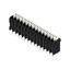 Printed circuit board terminals, 3.50 mm, Number of poles: 14, 180°, Solder pin length (l): 3.5 mm, black, PUSH IN with actuator, Clamping range, max. : 1.5 mm², Tube thumbnail 2