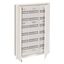 U73R6 U Compact distribution board, Flush mounting, 216 SU, Isolated (Class II), IP31, Field Width: 3, Rows: 6, 1134 mm x 810 mm x 120 mm thumbnail 4