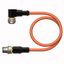 Actuator and Sensor Cable, PUR Extension Cable   WKC4.4T-3.5-RSC4.4T/TXO3700 thumbnail 1