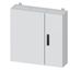 ALPHA 400, wall-mounted cabinet, Flat Pack, IP43, Protection class 2, H: 800 mm, W: 800 thumbnail 2