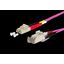 OpDAT patch cord LC-D/E2000-D OM4, 10.0 m thumbnail 1
