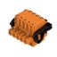 PCB plug-in connector, female plug, 5.08 mm, Number of poles: 5, 180°, PUSH IN with actuator, Clamping range, max. : 3.31 mm², Box thumbnail 1