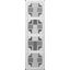 4-gang frame CDP584WW thumbnail 2