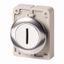 M30C-FD-W-X1 Pushbutton, RMQ-Titan, Flat, momentary, White, inscribed, Metal bezel thumbnail 1