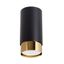 CEILING LAMP NERO 12.5 BLACK/GOLD 1XGU10 thumbnail 1