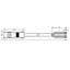 pre-assembled connecting cable Eca Plug/open-ended gray thumbnail 3