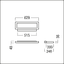 EPURIA W DI 6500-930 BK LDE - Wall Mounted Luminaire thumbnail 3