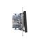 Socket outlet with earthing and shutters, (module), Simon 24, IP20, 16A, graphite mat thumbnail 1