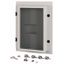 XTMPN4FCC-XMV-H550W425 Front cover for NZM4-XMV, fixed, H=550mm, W=425mm, IP55, grey thumbnail 1