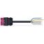 pre-assembled interconnecting cable Cca Socket/plug black thumbnail 3
