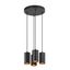 ASTO TUBE, pendant light, GU10, pendant length 250 cm, 4x max. 10 W, black thumbnail 2