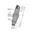 Ultrasonic Sensor Diffuse Mode Sensor   RU130U-M18ES-2UP8X2-H1151 thumbnail 1