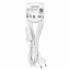 Flat Cord 3m 2×0.75mm² 2.5A 250V~ IP20 Switch EU Plug White thumbnail 2