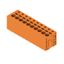 Printed circuit board terminals, 5.08 mm, Number of poles: 10, 180°, Solder pin length (l): 3.5 mm, tinned, orange, PUSH IN without actuator, Clamping range, max. : 2.5 mm², Box thumbnail 4
