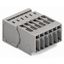 1-conductor male connector CAGE CLAMP® 4 mm² gray thumbnail 1