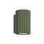 GREEN WALL LAMP WITH ELEGANT GROOVES ON THE LAMPSHADE FROM THE KARBON OLIVE GREEN SERIES thumbnail 2