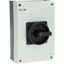 P3-63/I4/SVB-SW/HI11 Main switch, P3, 63 A, surface mounting, 3 pole, 1 N/O, 1 N/C, STOP function, With black rotary handle and locking ring, Lockable in the 0 (Off) posit thumbnail 31