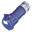 Coupling contact plug 32A 3P 6H 230V HW IP44 PowerTOP thumbnail 2