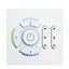 CIRCLE TUNE-CCW 01/02/03 h+t - Control point, square-edge white thumbnail 1
